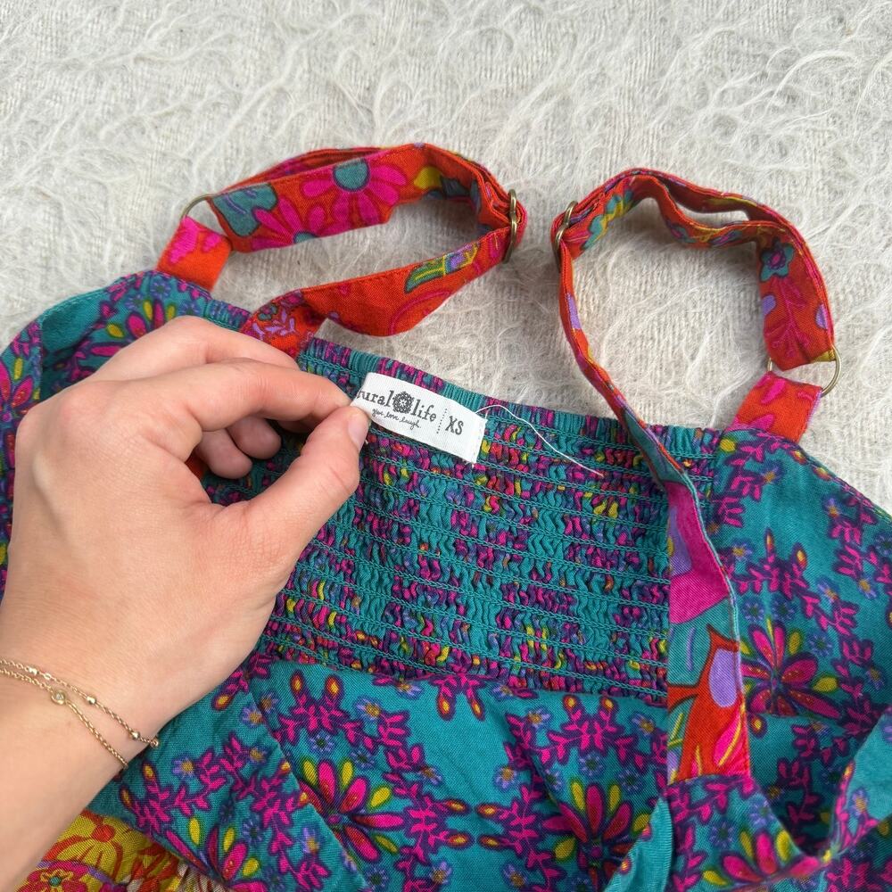 Natural Life Boho Patchwork Tank Top – XS - Picture 3 of 3